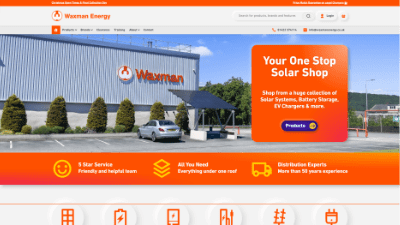 UK EV Installers | Waxman Energy Website