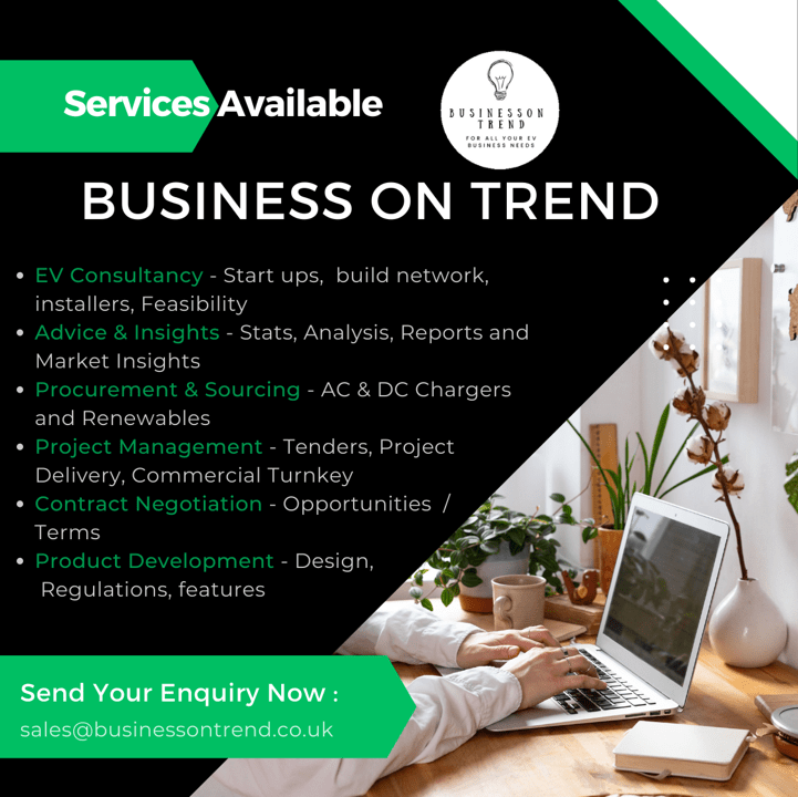 UK EV Installers | EV Consultants Business On Trend Services